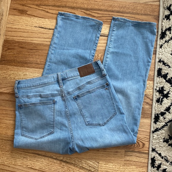 Madewell Cali Demi Boot Jeans Button Front 28 - Picture 6 of 10